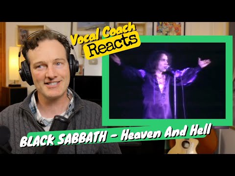 Vocal Coach REACTS - BLACK SABBATH "Heaven and Hell" (DIO Live)