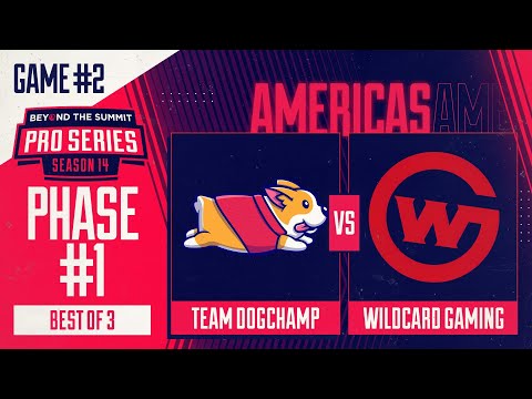 DogChamp vs Wildcard Game 2 - BTS Pro Series 14 AM: Phase 1 w/ Kmart & ET