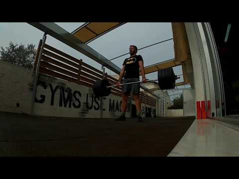 Road to Deadlift 135 kg / 300lbs . (Daft Punk - Harder, better, faster, stronger) crossfit GoPro