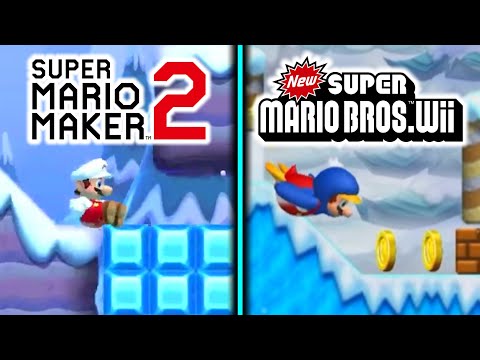 What if New Super Mario Bros. Wii was in Mario Maker 2? // World 3