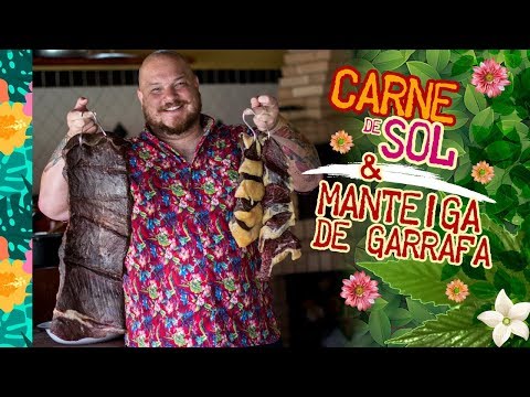 How to make Carne de Sol - How to make Butter from a Bottle / Crazy Mare
