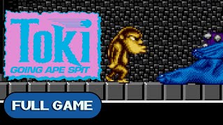 Toki: Going Ape Spit GENESIS MEGA DRIVE FULL GAME Longplay Gameplay Walkthrough Playthrough VGL