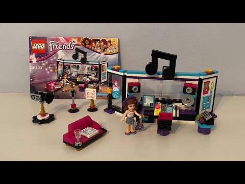 Lego Friends Pop Star Recording Studio Set from 2015 Review.