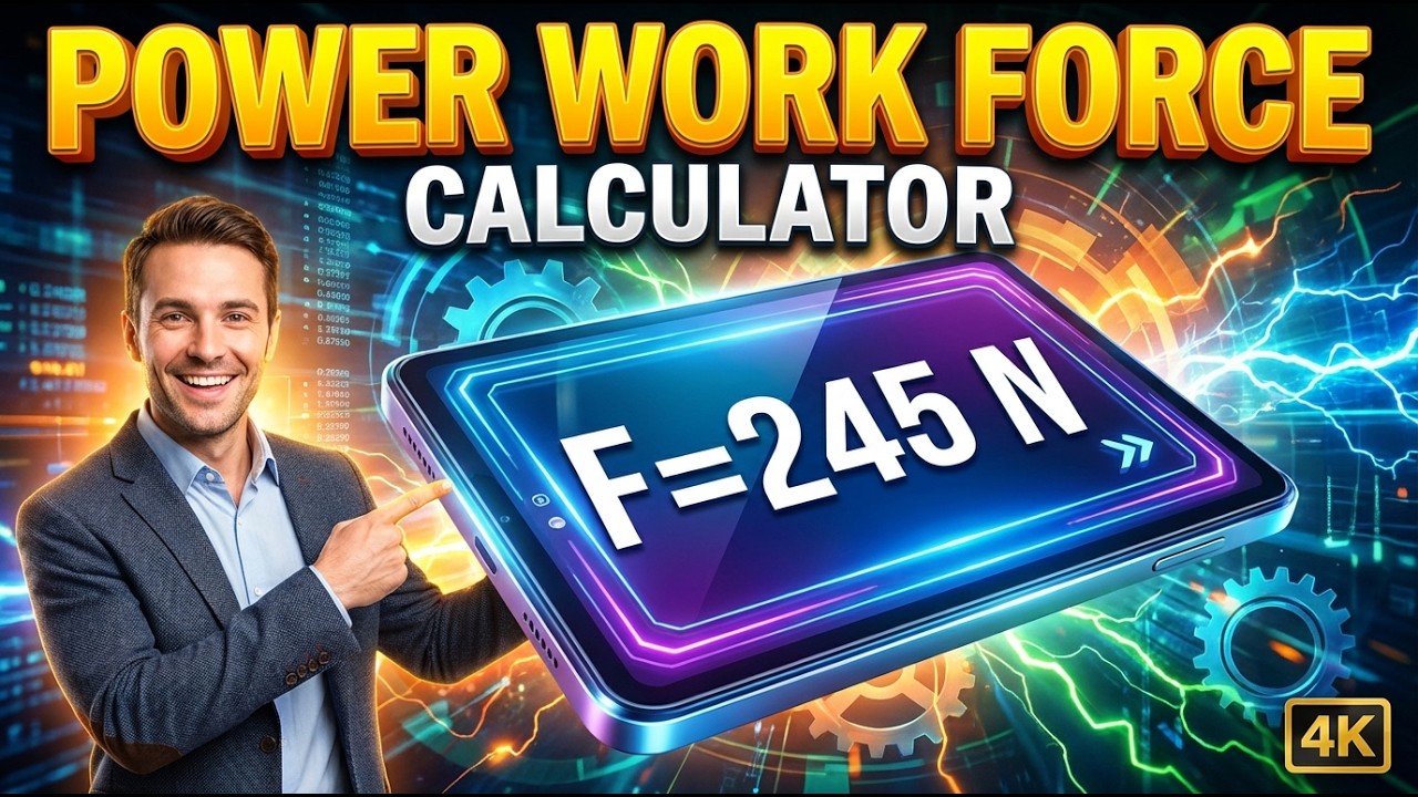 Power Work Force Interactive Calculator
