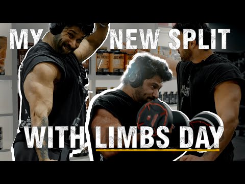 MY WORKOUT SPLIT | FULL ARM AND LEGS DAY | Bhuwan Chauhan