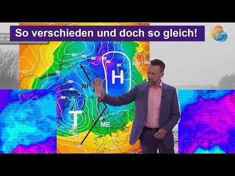 So different, yet so alike. Between mildness and ice age! Weather forecast 14-21 January 2026. EC...