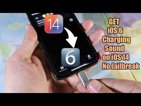 How to Change iOS 14 Charging sound to iOS 6