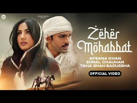 Zeher Mohabbat _ Afsana Khan _ New Trending Song _ New Trending Song