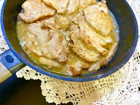 Come preparare le scaloppine cremose in pochissimo tempo con un semplice trucco 😉