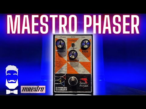 Maestro Orbit Phaser! 4 Stage AND 6 Stage Phaser! By Gibson