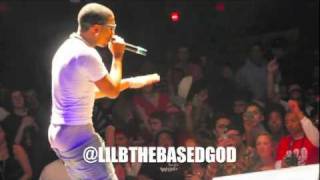 Lil B - D.O.R. LIVE!!! LIL B GOES IN VERY RARE SONG!!!