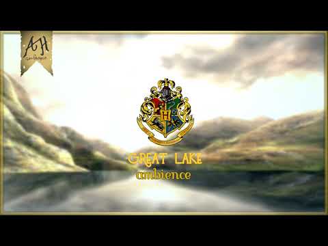 ⚡️ Hogwarts ASMR ⚡️ Great Lake / Black Lake | Ambience & Animation | Harry Potter ambience [HD] ⚡️
