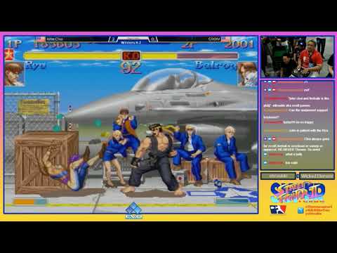 When your first game in pools is against John Choi