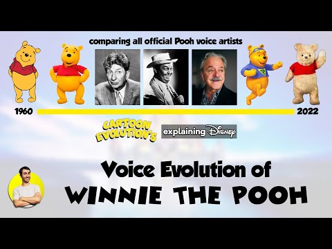 Voice Evolution of WINNIE THE POOH - 62 Years Compared & Explained | CARTOON EVOLUTION