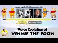 Voice Evolution Of WINNIE THE POOH 62 Years Compared Explained CARTOON EVOLUTION