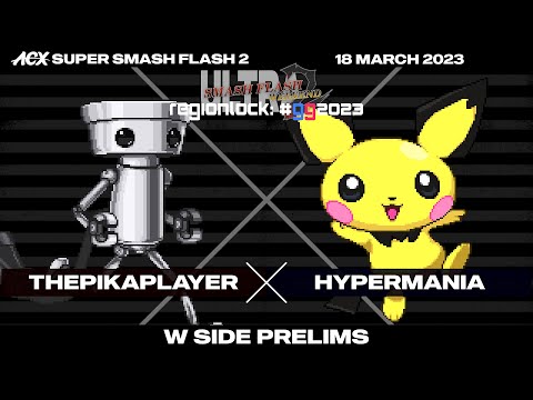 ThePikaPlayer (Chibi-Robo) vs HyperMania (Pichu) - W Side Prelims - REGIONLOCK: #GG2023