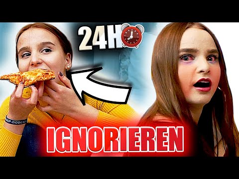 24 Stunden SCHWESTER IGNORIEREN ! / Pizzeria sperren lassen - Celina