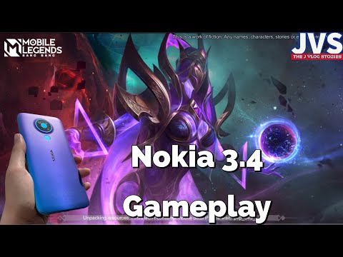 Nokia 3.4 Mobile Legends Gameplay - Filipino | High Graphics | Hand Cam |