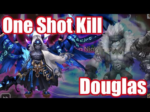 【Summoners War | Curry's RTA】How to defeat Douglas? The answer is one shot kill Belial!