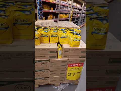 Leite Ninho só no Novo Atacarejo de Ribeirão Pe #shorts #shortvideo #ribeiraope #novoatacarejo