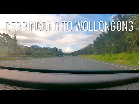 Gerringong to Wollongong Australia - Time lapse drive