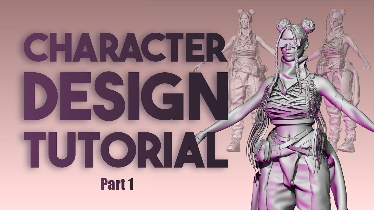 ZBrush | Post-Apocalyptic Girl | Character Design Tutorial
