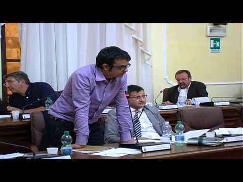 ONDA TG 15.11.2014 - COMMISSIONE CULTURA SULMONA   DEL MONACO REPLICA A MARINUCCI