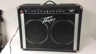 Video thumbnail for Peavey Renown 400 Amplifier by gggone1