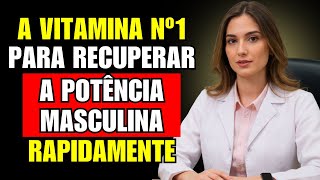 Homens 60+: Apenas 1 Vitamina à Noite para Potência, Vigor e Sono Reparador