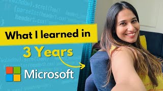 My Experience | 3 years in the tech Industry | Journey | Lessons