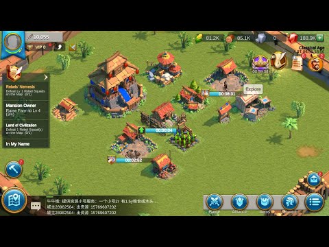 Rise Of Kingdoms Private Server - Full VIP + 188888 DM + Daily Benefits