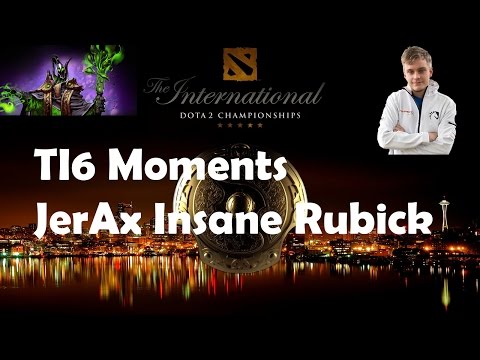 Dota 2 The International 2016 Moments #2-JerAx Insane Rubick Play