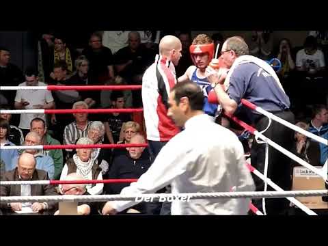 Boxen Wettkampf Männer - Sopha Kastriot vs. Dennis Makarov