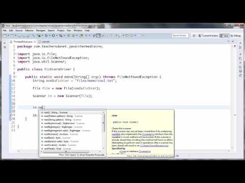 JAVA Intermédiaire 1 Introduction