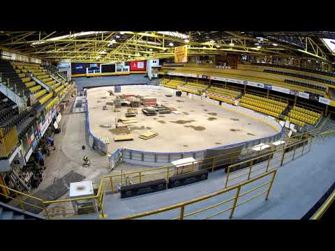 Stavba nových mantinelů