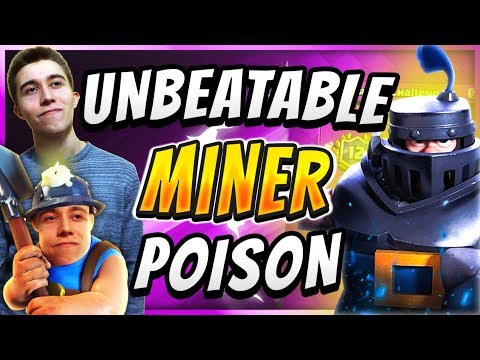 MY FAVORITE MINER POISON DECK! Mega Knight Control Deck — Clash Royale