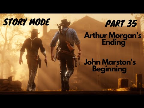 RED DEAD REDEMPTION 2 Gameplay Walkthrough - PART 35 - ARTHUR MORGAN's ENDING (PS4)