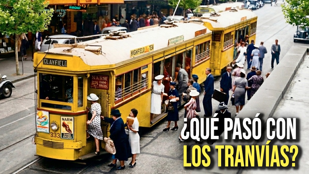 ¿Qué pasó con los tranvías?