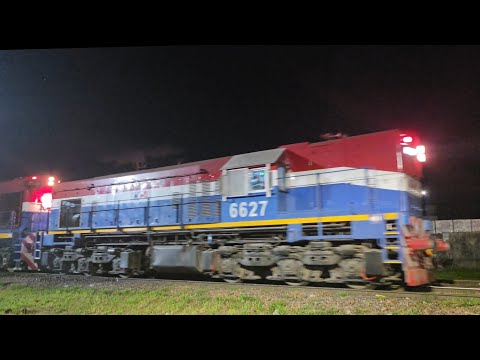 [4K] Tren cargado de NCA con destino a Rosario pasando por Marcos Juárez!!!!!!