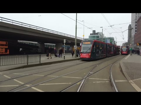 HTM R-NET tramlijn 9 Scheveningen Noorderstrand - Vrederust | Siemens Avenio 5002 | 2017