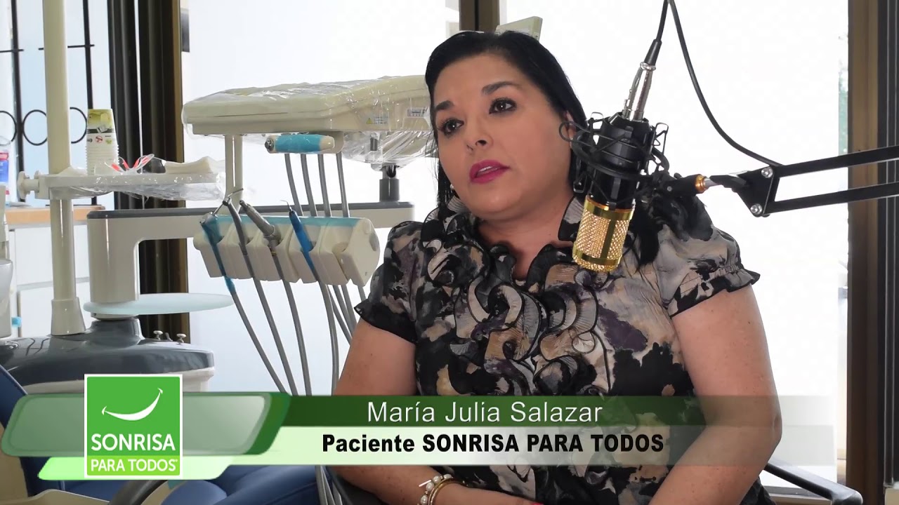 Testimonio de Maria Julia, Paciente de SONRISA PARA TODOS.