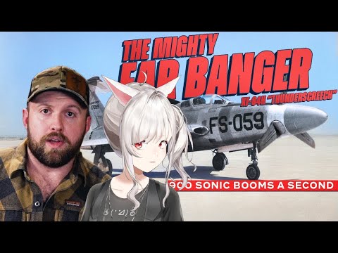 900 Sonic Booms Per Second   XF 84H Thunderscreech || The Fat Electrician react