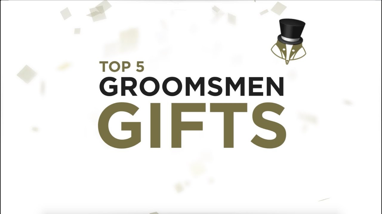 Top 5 Groomsmen Gift Ideas