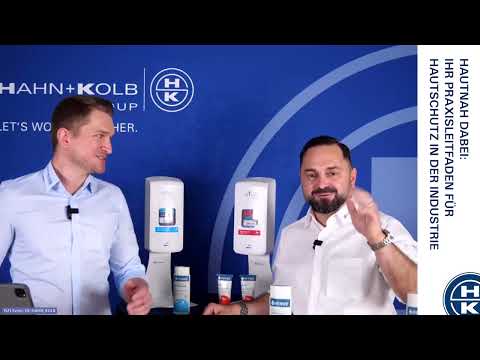Webinar Hahn&Kolb + HERWE GmbH: Hautnah dabei - Ihr Praxisleitfaden für Hautschutz in der Industrie
