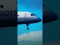 AIR BOTSWANA IS LANDING AT THE CAPE TOWN AIRPORT IN SOUTH AFRICA