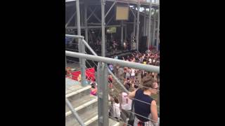 Doomed from Birth (full song) - Thy Art Is Murder Live big day out 2013