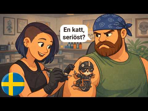 Learn Swedish with Simple Dialogues for beginners (With Subtitles) | A1-A2 | City Life Dialogues