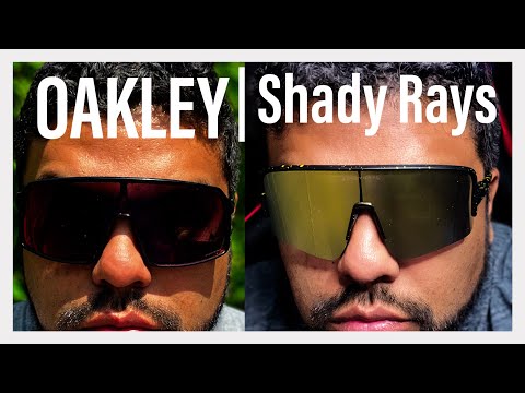 Does Shady Rays measure up to Oakley? #oakley #oakleysunglasses #shadyrays