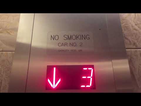 MURDERNIZED Vintage 1962 Elevator Electric Hydraulic Elevator @ Sunset Marquis Hotel, Hollywood, CA