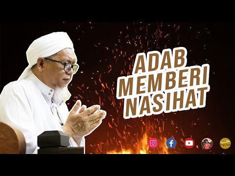 Adab Memberi Nasihat - Syeikh Ahmad Fahmi Zamzam